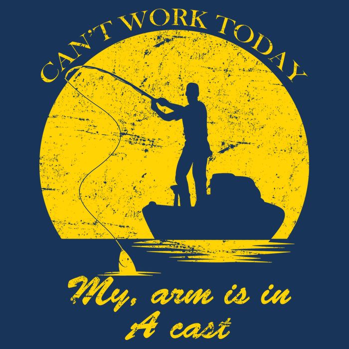 Can't Come Into Work Today My Arm Is In A Cast Legacy Cool Fit Booney Bucket Hat