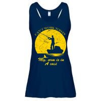 Can't Come Into Work Today My Arm Is In A Cast Ladies Essential Flowy Tank
