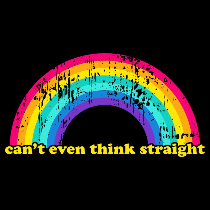 Can't Even Think Straight 7-Panel Snapback Hat