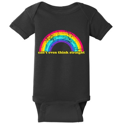 Can't Even Think Straight Baby Bodysuit