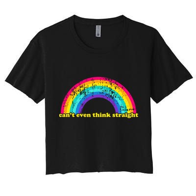 Can't Even Think Straight Crop Top