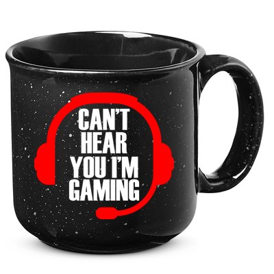 Can't Hear You I'm Gaming 15oz Campfire Ceramic Mug