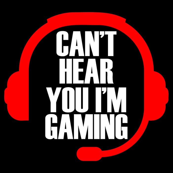 Can't Hear You I'm Gaming Cropped Pullover Crew
