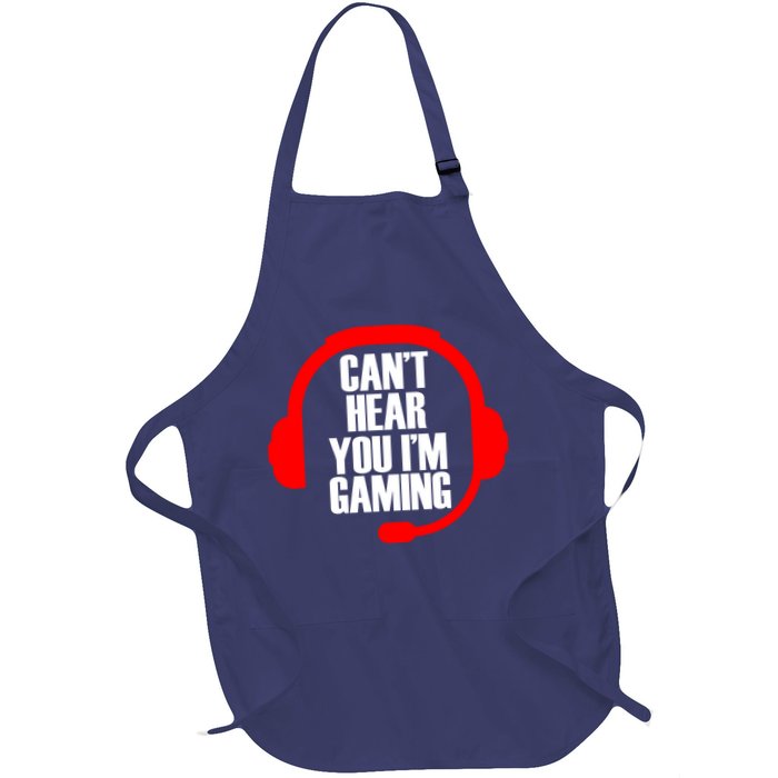 Can't Hear You I'm Gaming Apron