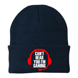 Can't Hear You I'm Gaming Knit Cap Winter Beanie