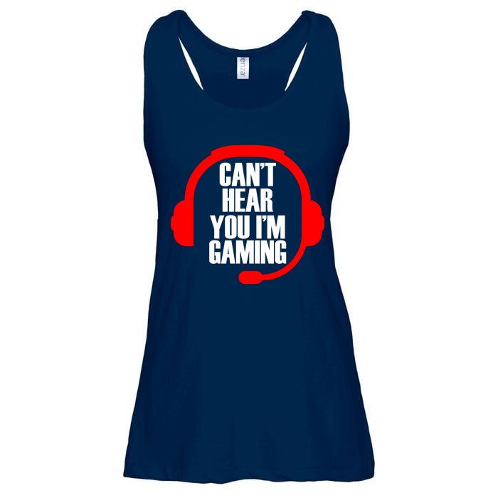 Can't Hear You I'm Gaming Ladies Essential Flowy Tank