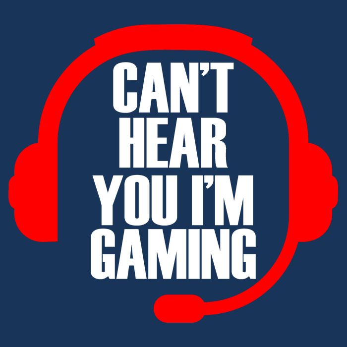 Can't Hear You I'm Gaming Kids T-Shirt