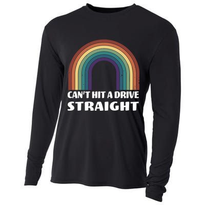 Can't Hit A Drive Straight Cooling Performance Long Sleeve Crew