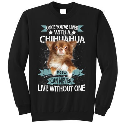 Can't Live Without A Chihuahua Sweatshirt