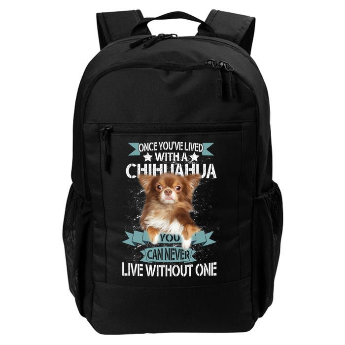 Can't Live Without A Chihuahua Backpack
