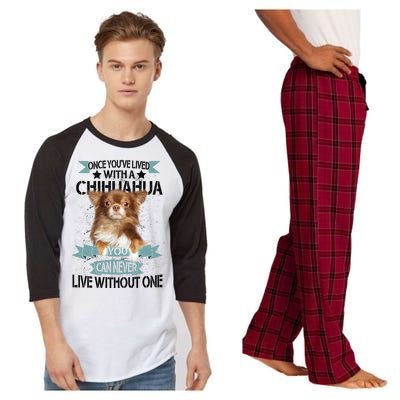 Can't Live Without A Chihuahua Raglan Sleeve Pajama Set