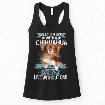 Can't Live Without A Chihuahua Womens Tank Top