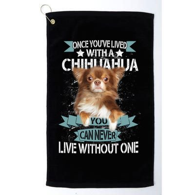 Can't Live Without A Chihuahua Golf Towel