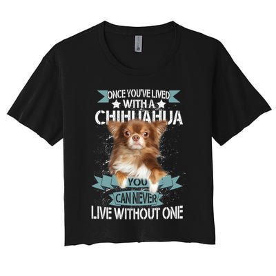 Can't Live Without A Chihuahua Crop Top