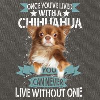 Can't Live Without A Chihuahua Cotton Canvas Backpack