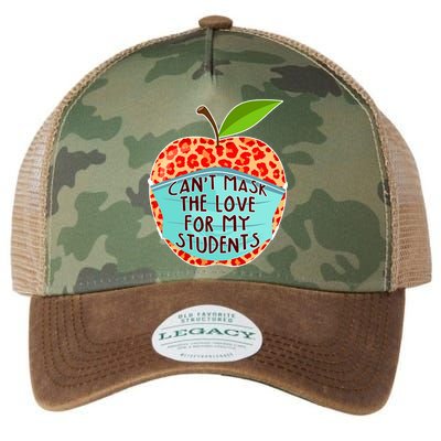 Can't Mask The Love For My Students Legacy Tie Dye Trucker Hat