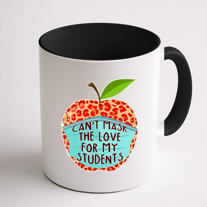 Can't Mask The Love For My Students Coffee Mug