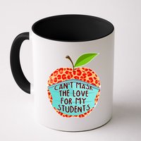 Can't Mask The Love For My Students Coffee Mug