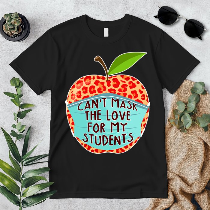 Can't Mask The Love For My Students Premium T-Shirt
