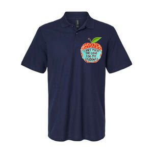 Can't Mask The Love For My Students Softstyle Adult Sport Polo