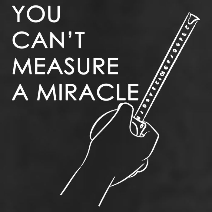 Can't Measure A Miracle Golf Towel