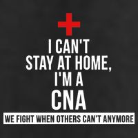 Can't Stay At Home CNA We Fight When Others Can't 7 Panel Mesh Trucker Snapback Hat