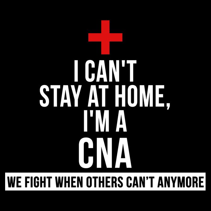 Can't Stay At Home CNA We Fight When Others Can't Sustainable Knit Beanie