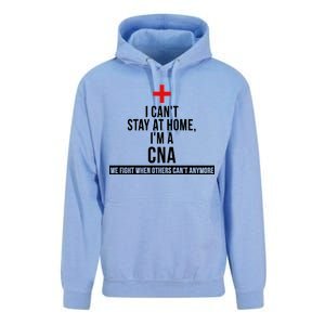 Can't Stay At Home CNA We Fight When Others Can't Unisex Surf Hoodie