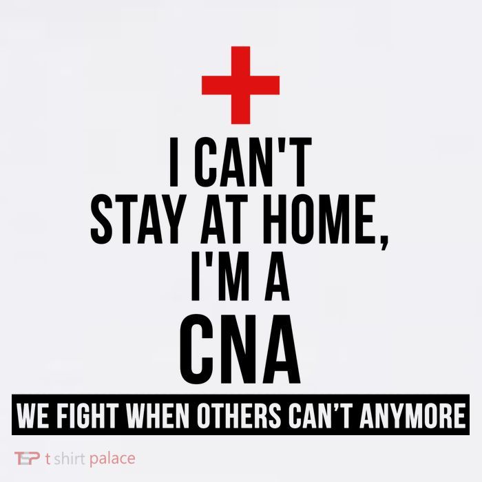 Can't Stay At Home CNA We Fight When Others Can't Mousepad