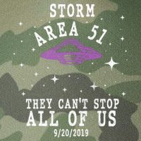 Cant Stop Us All Storm Area 51 Legacy Tie Dye Trucker Hat