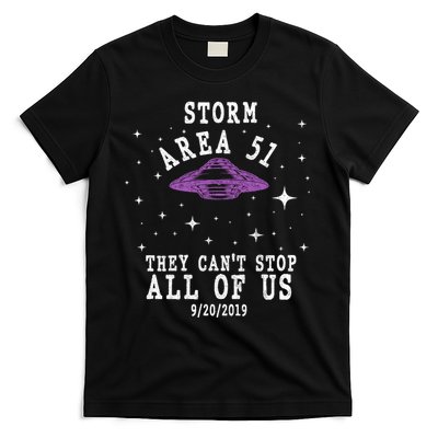 Cant Stop Us All Storm Area 51 T-Shirt