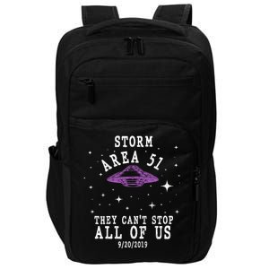 Cant Stop Us All Storm Area 51 Impact Tech Backpack