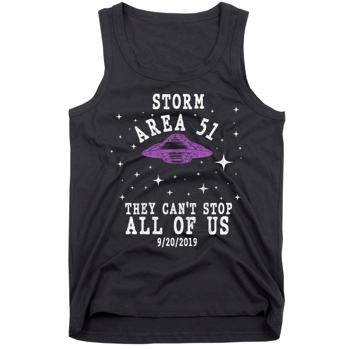 Cant Stop Us All Storm Area 51 Tank Top