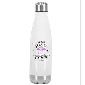 Cant Stop Us All Storm Area 51 Stainless Steel Insulated Water Bottle