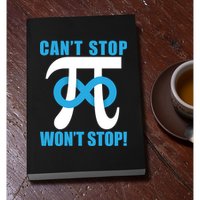Can't Stop Won't Stop! Pi Day Infinity Math Geek Logo Permanent Decal Sticker