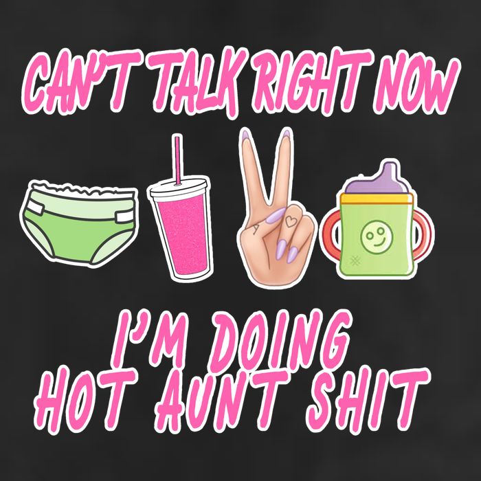 Can't Talk Right Now I'm Doing Hot Aunt Shit Babysitting Cool Comfort Performance Bucket Hat