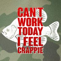 Can't Work Today I Feel Crappie Legacy Tie Dye Trucker Hat