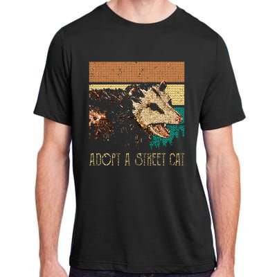 Classic Art Opossums Vaporware Adopt A S.T.R.E.E.T Cat Adult ChromaSoft Performance T-Shirt