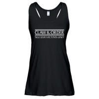 Claw And Order Seltzer Victims Uni Ladies Essential Flowy Tank