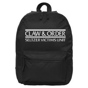 Claw And Order Seltzer Victims Uni 16 in Basic Backpack