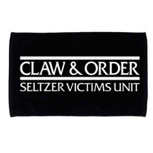 Claw And Order Seltzer Victims Uni Microfiber Hand Towel