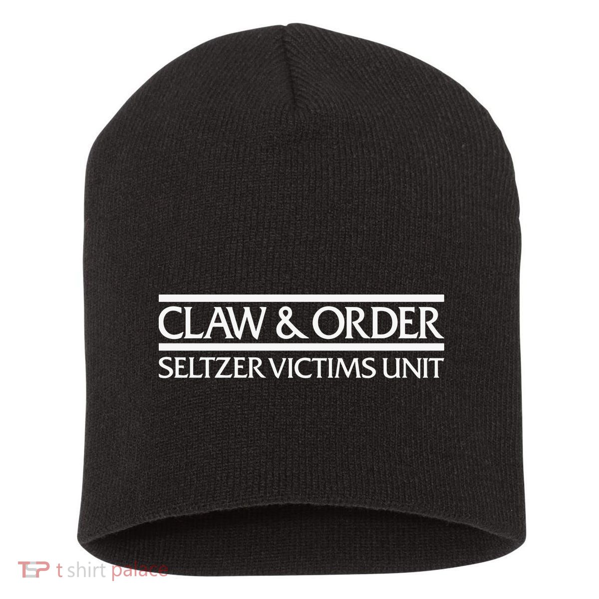 Claw And Order Seltzer Victims Uni Short Acrylic Beanie