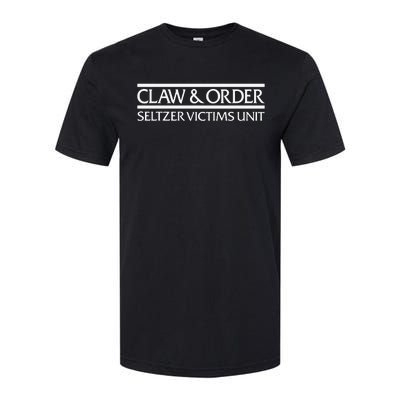 Claw And Order Seltzer Victims Uni Softstyle® CVC T-Shirt