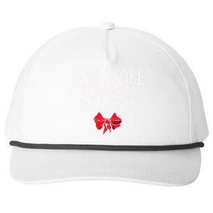 Christmas Announcet One More Reason To Celebrate Gift Snapback Five-Panel Rope Hat