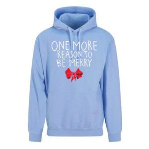 Christmas Announcet One More Reason To Celebrate Gift Unisex Surf Hoodie