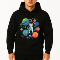 Cat Astronaut Out In The Space Hoodie