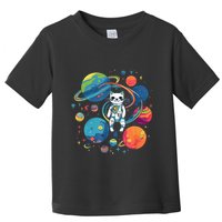Cat Astronaut Out In The Space Toddler T-Shirt