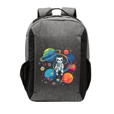 Cat Astronaut Out In The Space Vector Backpack