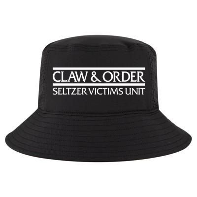 Claw And Order Seltzer Victims Unit Cool Comfort Performance Bucket Hat