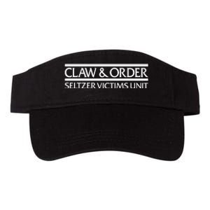 Claw And Order Seltzer Victims Unit Valucap Bio-Washed Visor